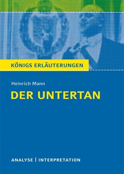 Cover: 9783804419506 | Heinrich Mann 'Der Untertan' | Jörg Schlewitt (u. a.) | Taschenbuch