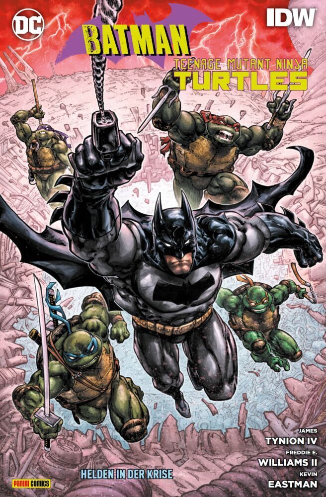 Cover: 9783741617966 | Batman/Teenage Mutant Ninja Turtles: Helden in der Krise | Taschenbuch