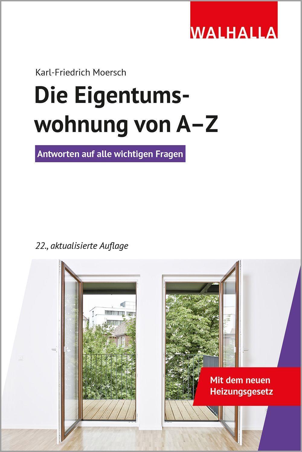 Cover: 9783802933165 | Die Eigentumswohnung von A-Z | Karl-Friedrich Moersch | Taschenbuch