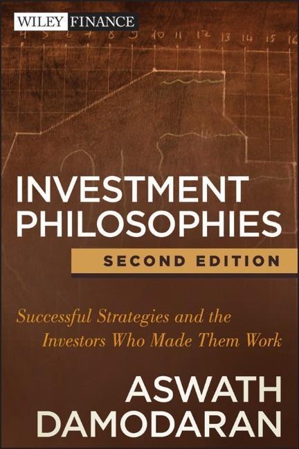 Cover: 9781118011515 | Investment Philosophies | Aswath Damodaran | Buch | Wiley Finance