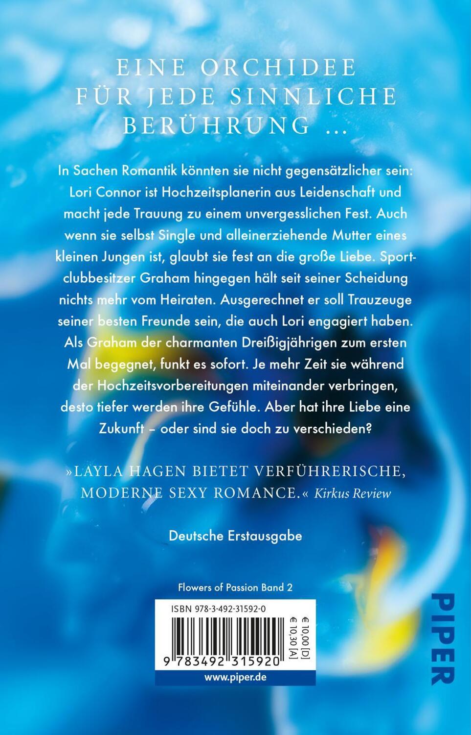 Rückseite: 9783492315920 | Flowers of Passion - Wilde Orchideen | Layla Hagen | Taschenbuch
