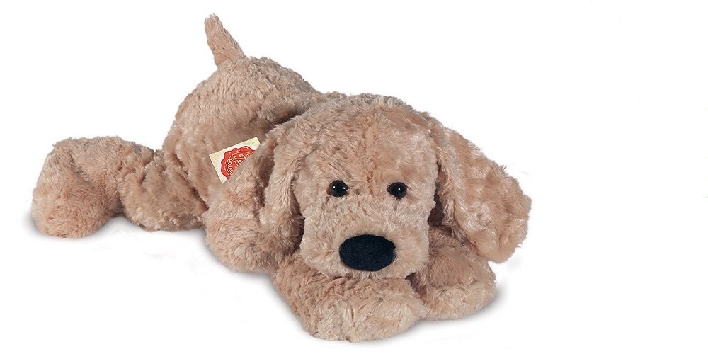 Cover: 4004510928935 | Teddy Hermann 92893 - Schlenkerhund, beige, 40 cm | 92893 | Deutsch