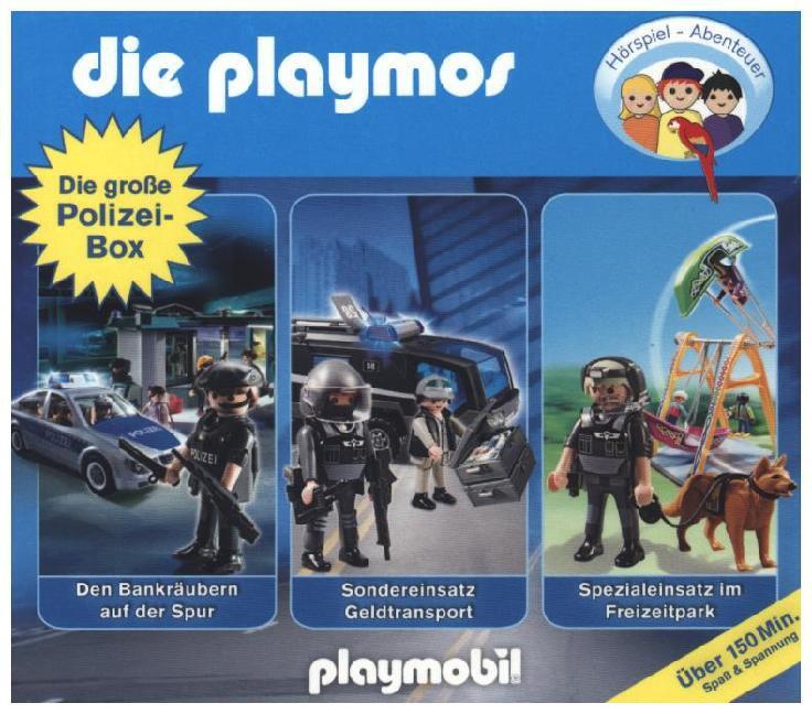 Cover: 4260229660720 | Die Playmos - Die große Polizisten-Box, 3 Audio-CDs | Audio-CD | 3 CDs