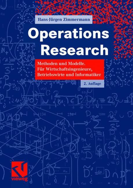 Cover: 9783834804556 | Operations Research | Hans-Jürgen Zimmermann | Taschenbuch | Paperback
