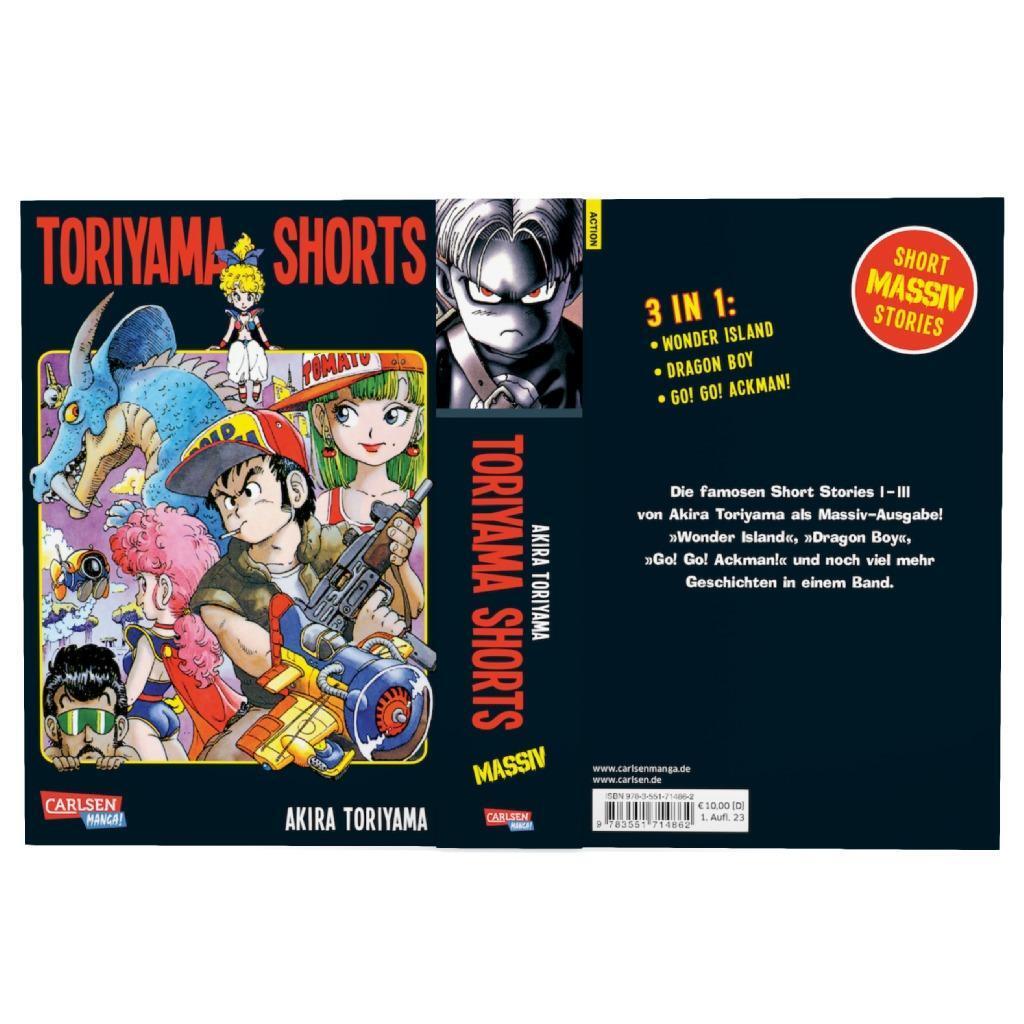 Bild: 9783551714862 | Toriyama Shorts Massiv | Drei Toriyama Short Stories in einem Band