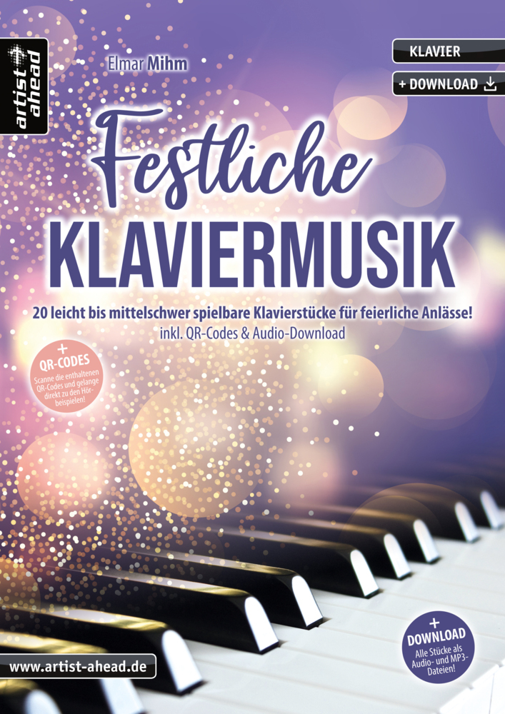 Cover: 9783866422018 | Festliche Klaviermusik | Elmar Mihm | Broschüre | 40 S. | Deutsch