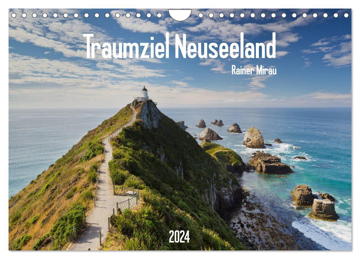 Cover: 9783675468719 | Traumziel Neuseeland 2024 (Wandkalender 2024 DIN A4 quer), CALVENDO...