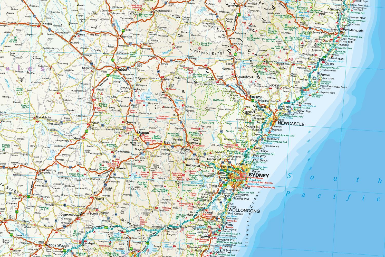 Bild: 9783831774517 | Reise Know-How Landkarte Australien, Ost / Australia, East...