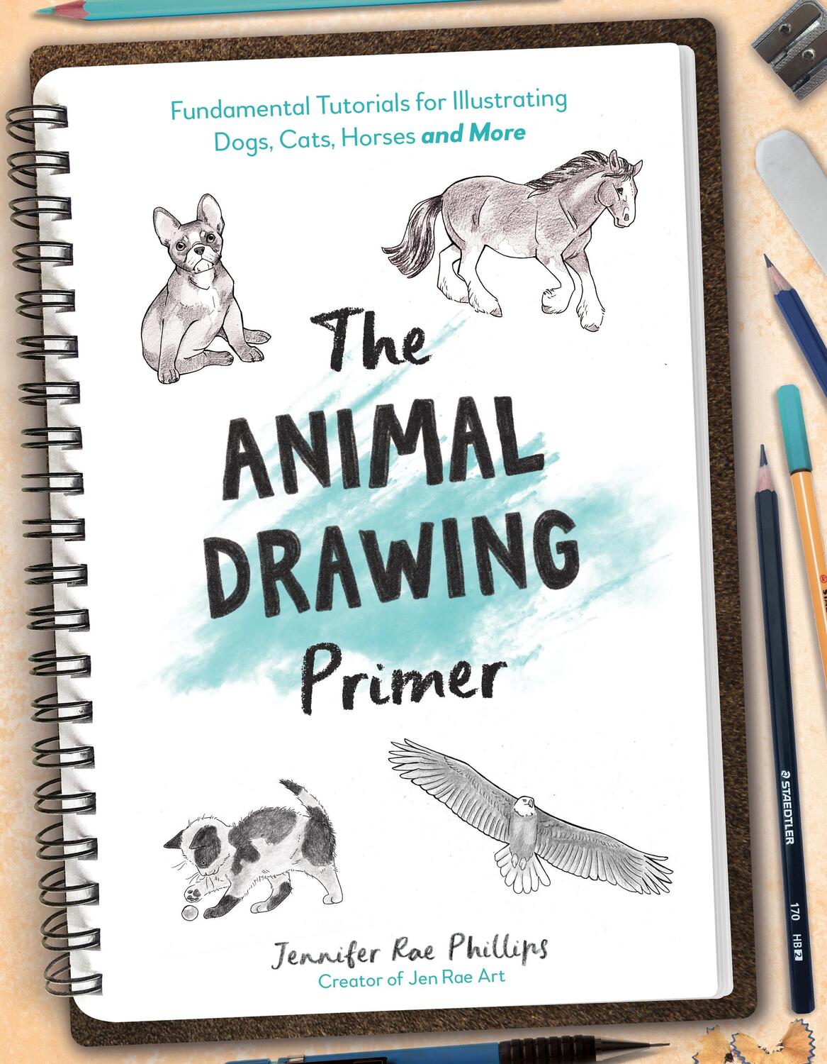 Cover: 9781645679370 | The Animal Drawing Primer | Jennifer Rae Phillips | Taschenbuch | 2023