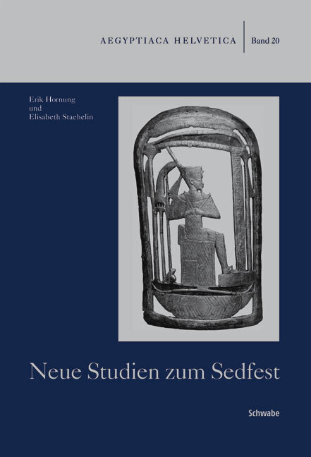 Cover: 9783796522871 | Neue Studien zum Sedfest | Aegyptiaca Helvetica 20 | Hornung | Buch