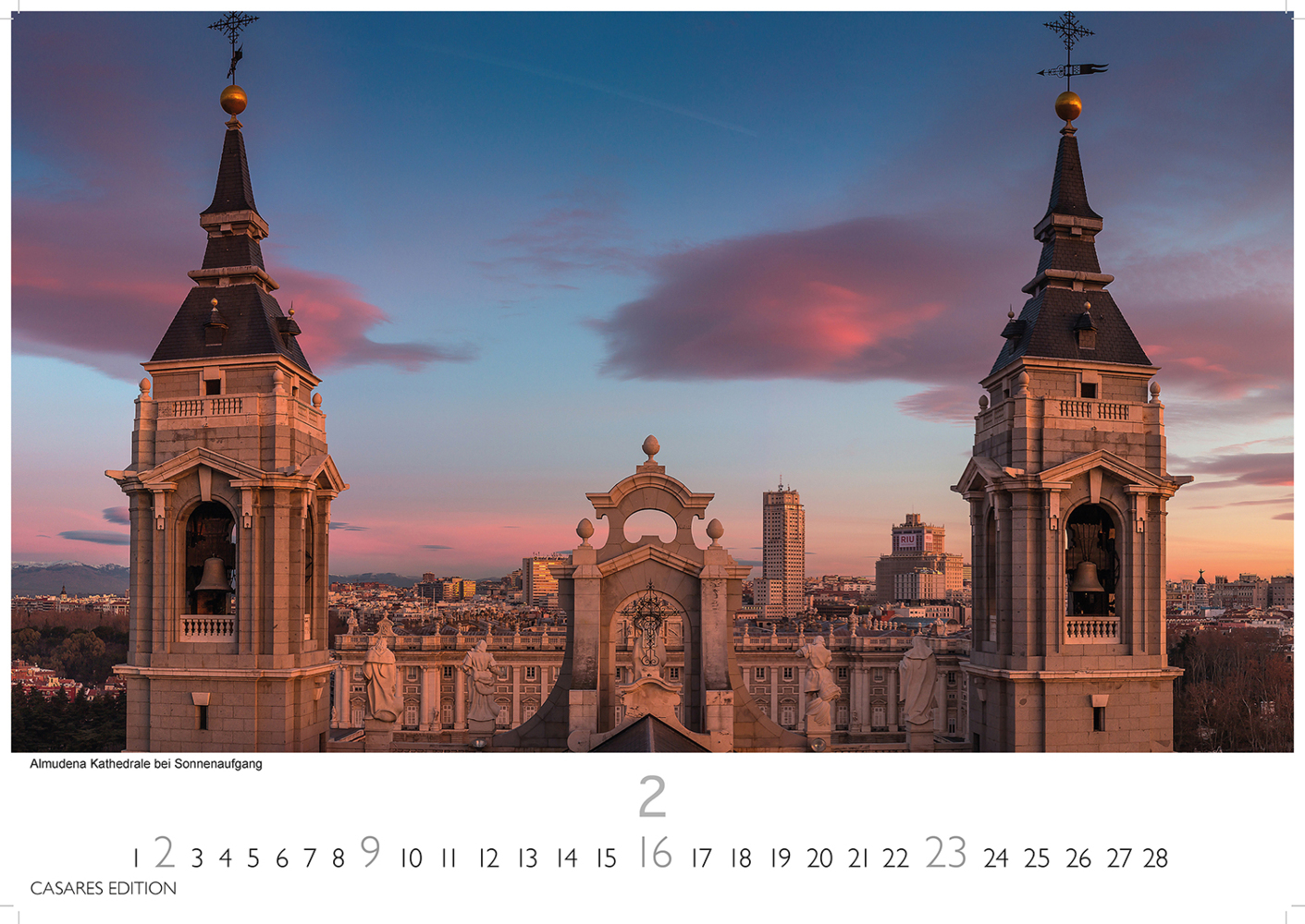 Bild: 9781835241707 | Madrid 2025 L 35x50cm | Kalender | 14 S. | Deutsch | 2025