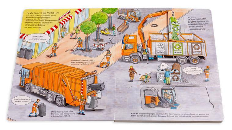 Bild: 9783401719009 | Mein großes Müllauto-Spielbuch | Franziska Jaekel | Buch | 12 S.