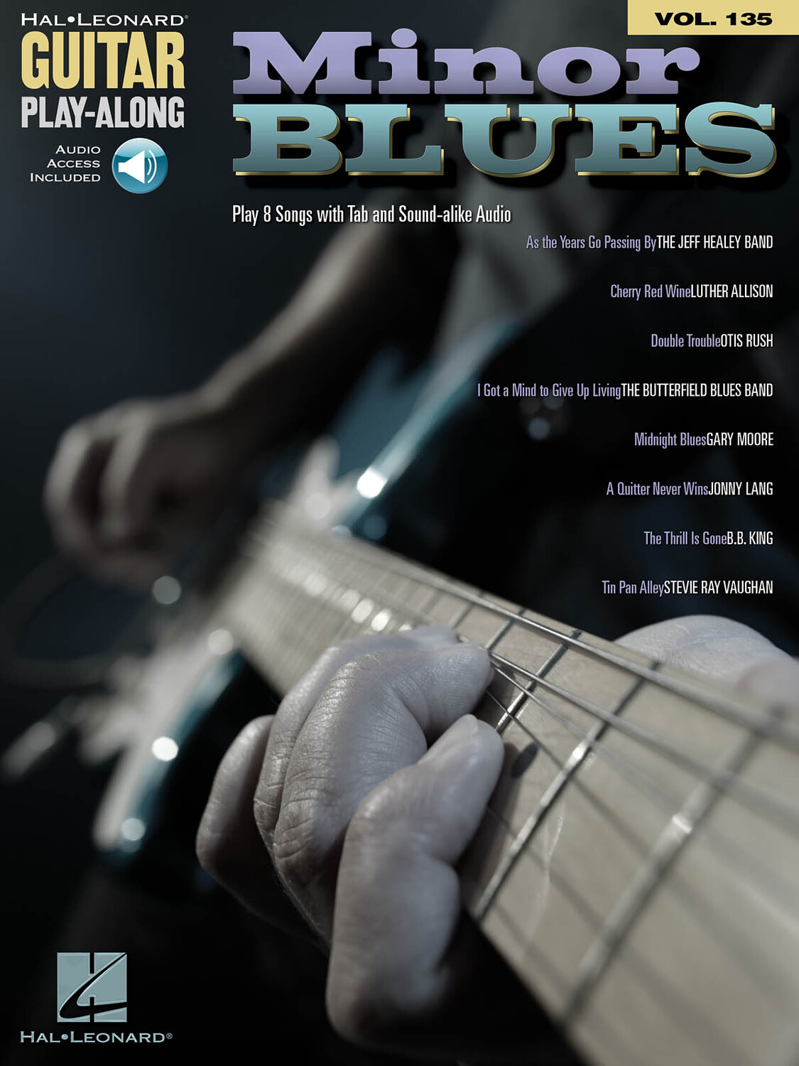 Cover: 888680088620 | Minor Blues | Guitar Play-Along Volume 135 | Guitar Play-Along | 2017