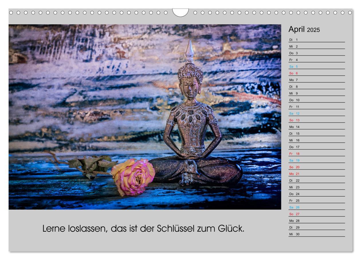 Bild: 9783435301690 | Lebenskraft Buddha (Wandkalender 2025 DIN A3 quer), CALVENDO...