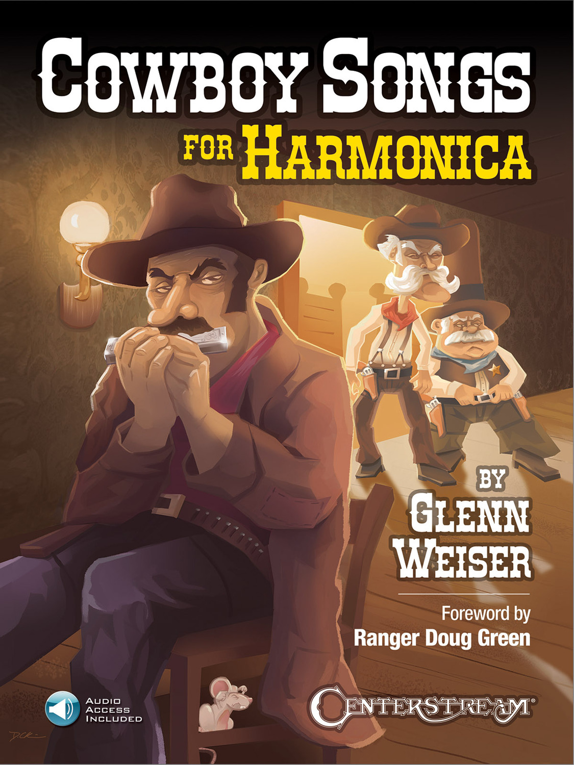 Cover: 888680705039 | Cowboy Songs For Harmonica | Harmonica | Centerstream Publications