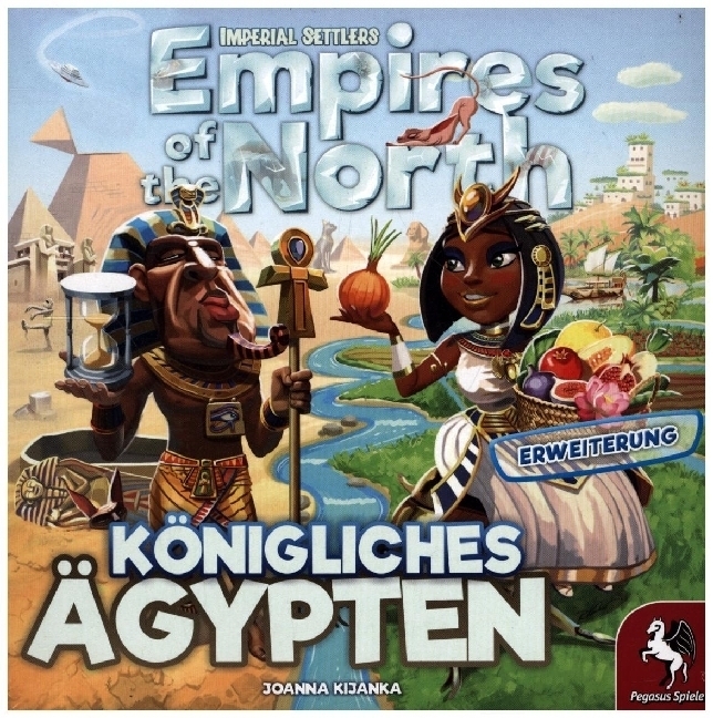 Cover: 4250231729195 | Empires of the North, Ägyptische Könige (Spiel-Zubehör) | Erweiterung