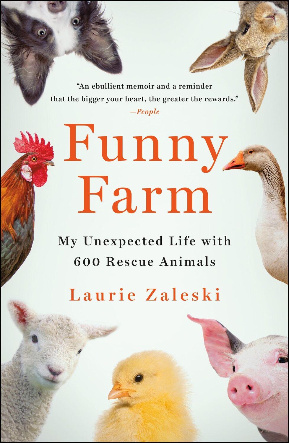 Cover: 9781250858436 | Funny Farm | My Unexpected Life with 600 Rescue Animals | Zaleski