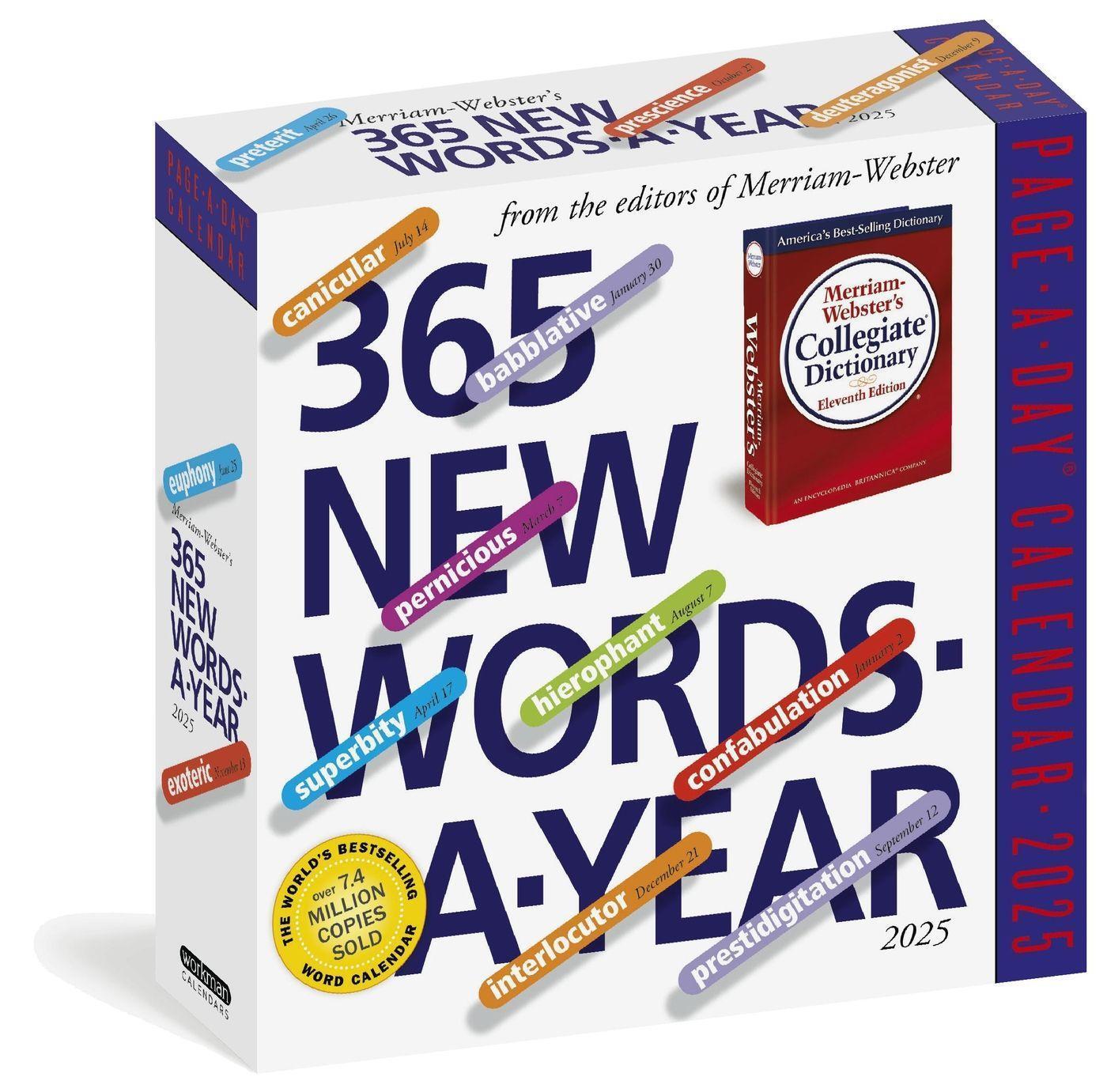 Cover: 9781523525126 | 365 New Words-A-Year Page-A-Day(r) Calendar 2025 | Kalender | Englisch