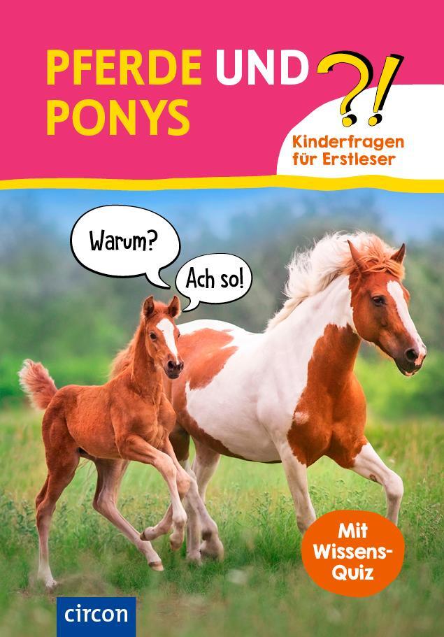 Cover: 9783817443444 | Pferde und Ponys | Kinderfragen für Erstleser | Elina Roth | Buch