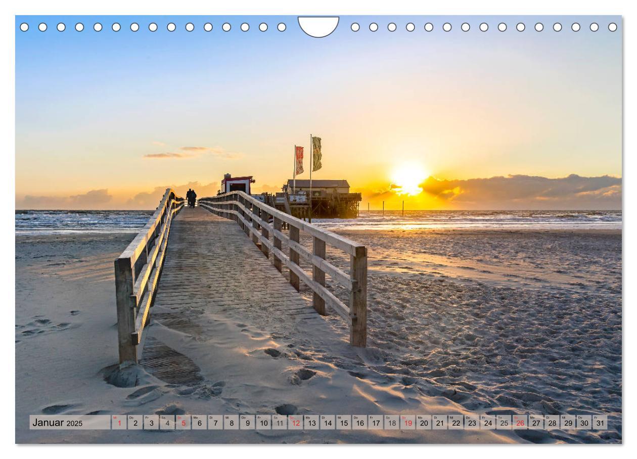 Bild: 9783435225996 | St. Peter Ording - Atemberaubende Momente (Wandkalender 2025 DIN A4...