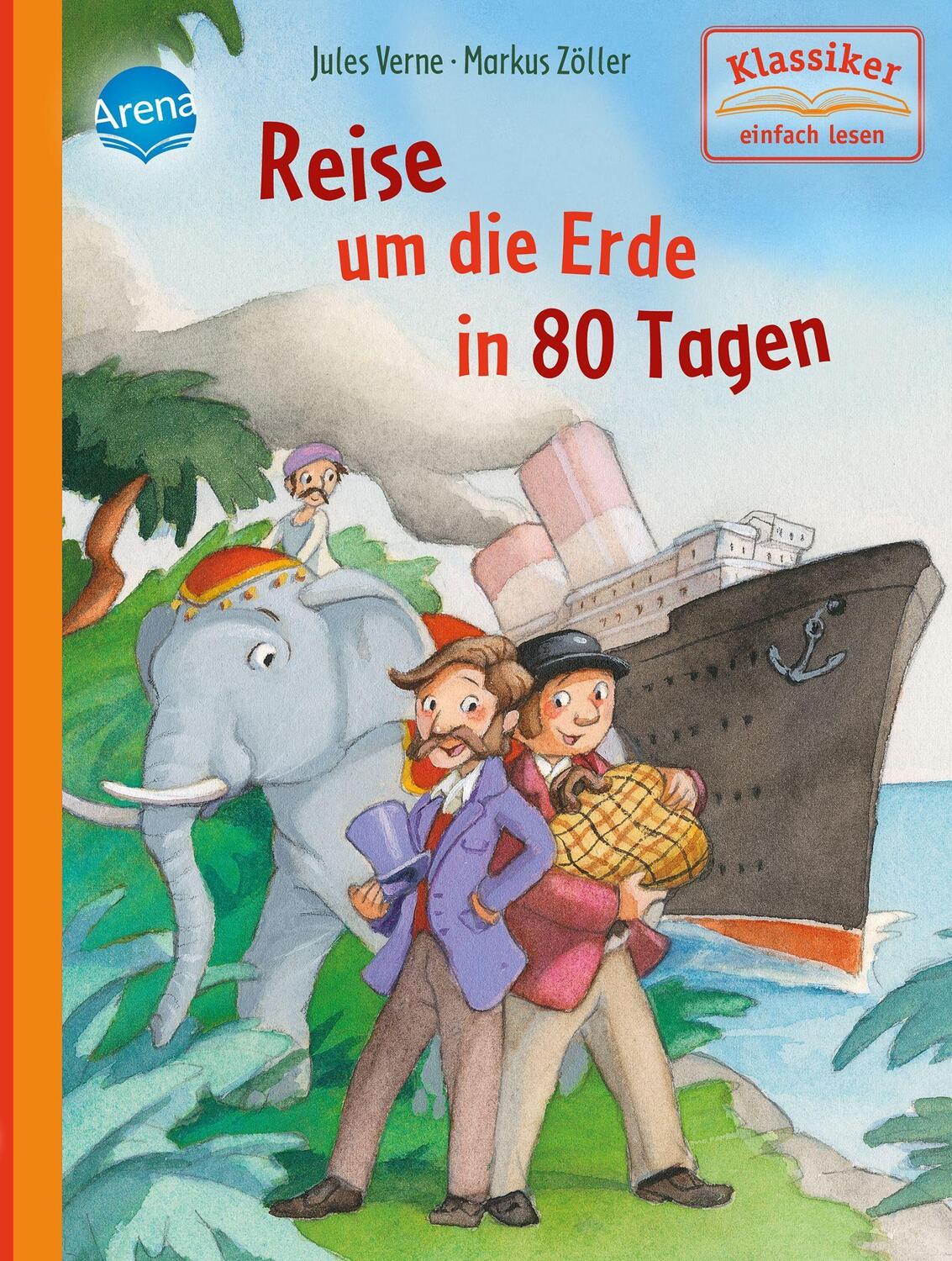 Cover: 9783401717005 | Reise um die Erde in 80 Tagen | Jules Verne (u. a.) | Buch | Deutsch