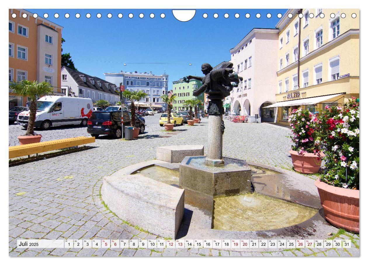 Bild: 9783435443666 | Eine Perle Oberbayerns - Rosenheim (Wandkalender 2025 DIN A4 quer),...