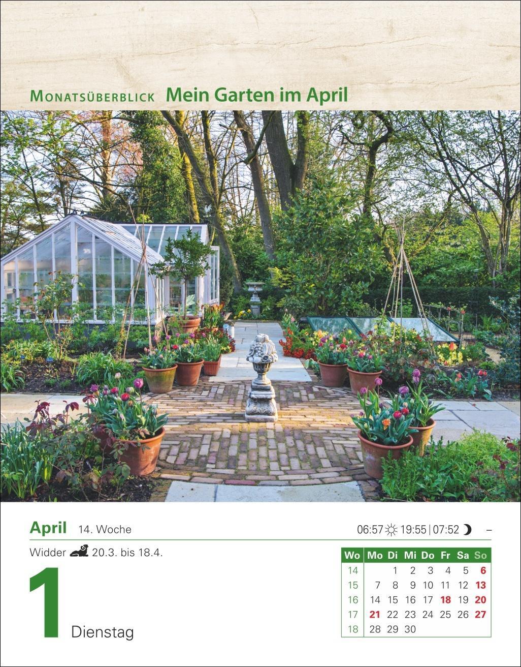 Bild: 9783840033278 | Mein Garten Tagesabreißkalender 2025 - Praktische Tipps für 2025