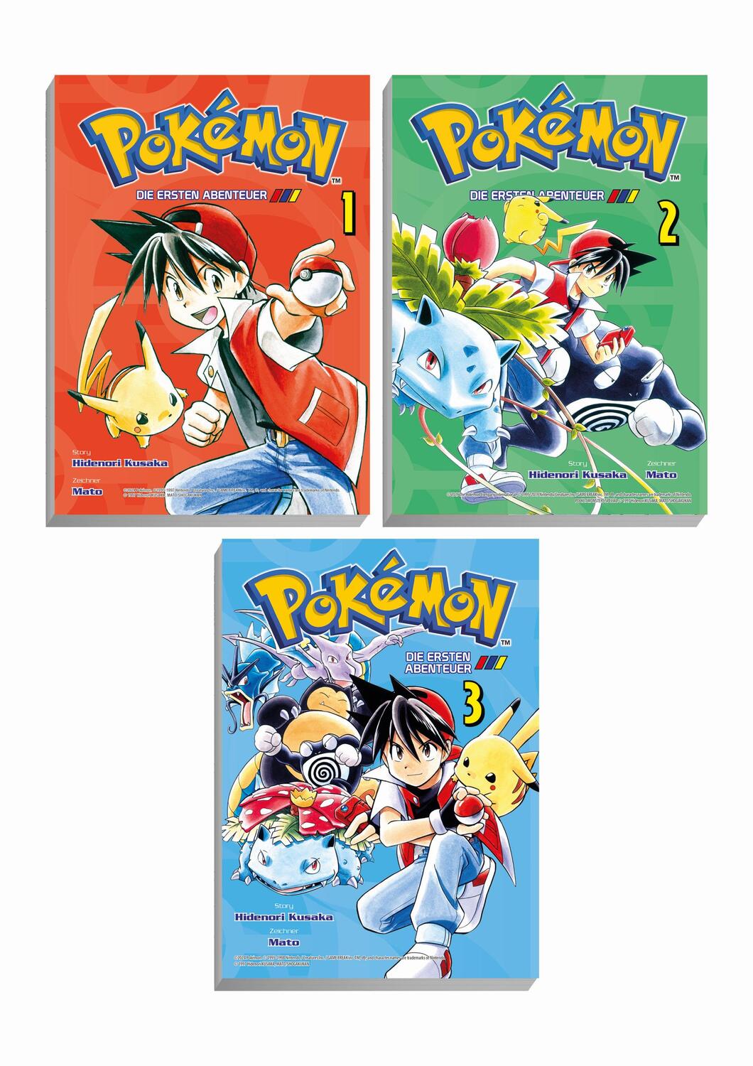 Cover: 9783741640582 | Pokémon - Manga Pack 01 | Hidenori Kusaka (u. a.) | Taschenbuch | 2024