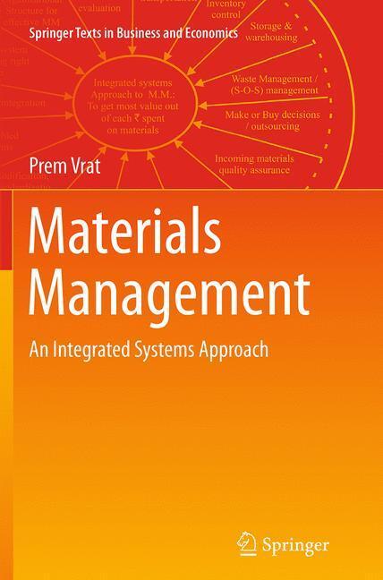 Cover: 9788132235552 | Materials Management | An Integrated Systems Approach | Prem Vrat