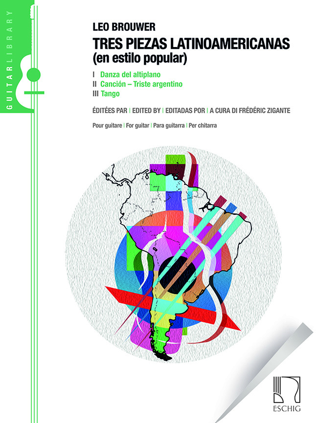 Cover: 9790045045616 | Tres Piezas Latinoamericanas (En Estilo Popular) | Editions Durand