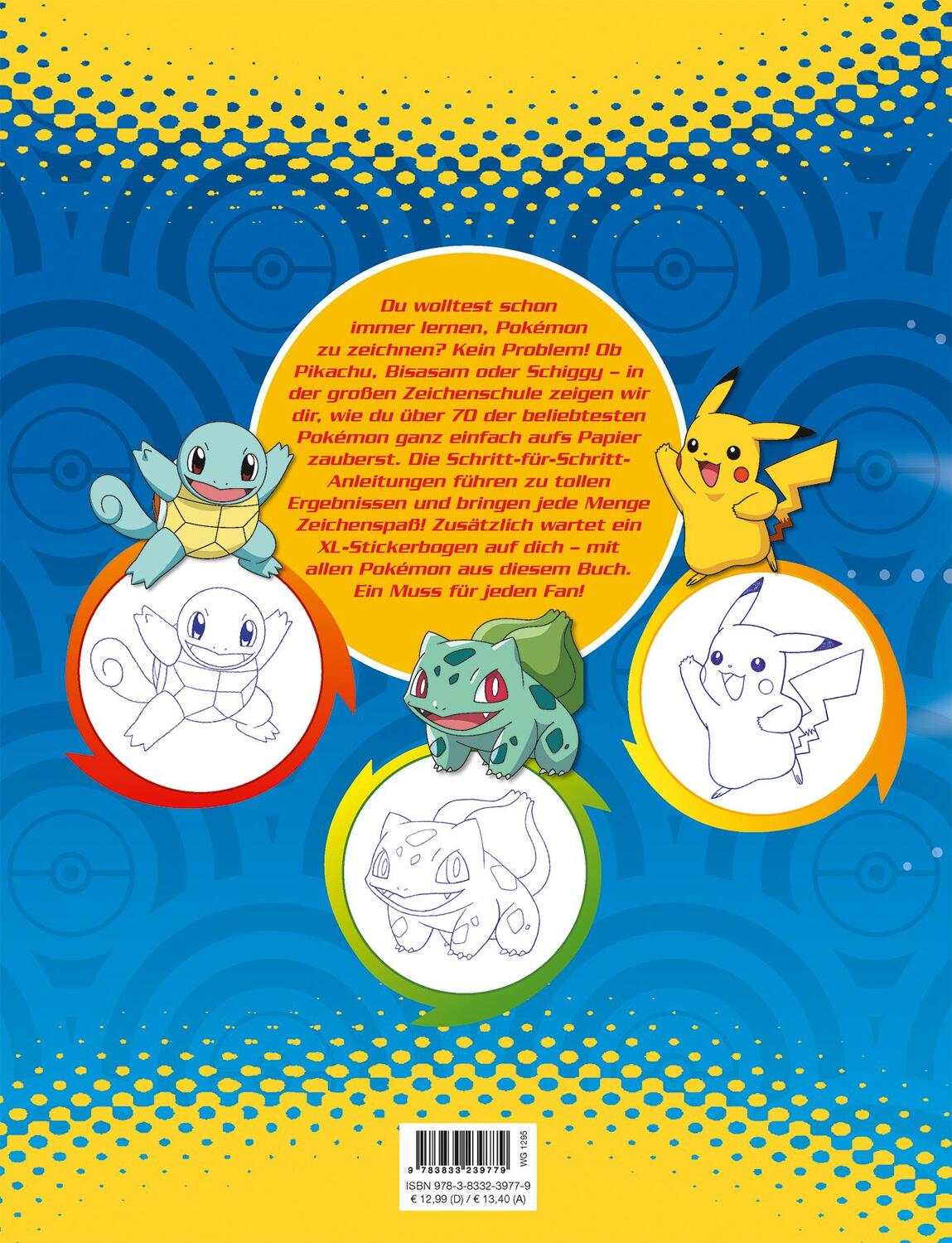 Rückseite: 9783833239779 | Pokémon: Zeichne Pokémon Schritt für Schritt | Maria S. Barbo (u. a.)