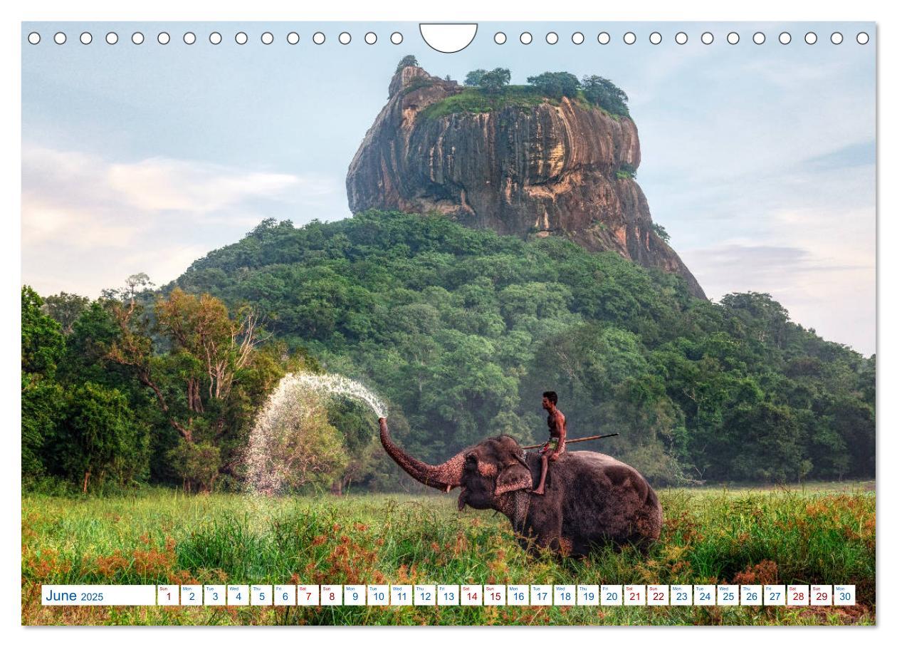 Bild: 9781325945801 | Sri Lanka (Wall Calendar 2025 DIN A4 landscape), CALVENDO 12 Month...