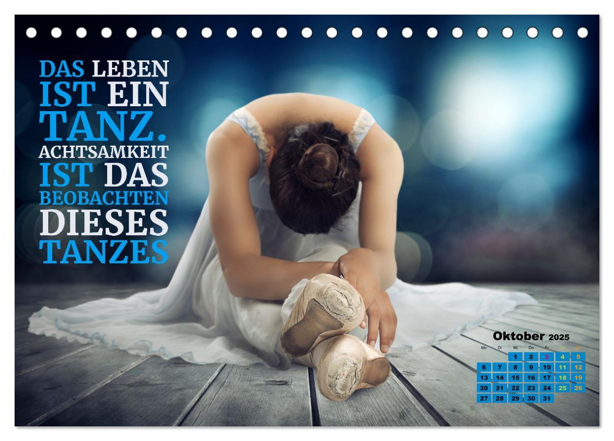 Bild: 9783383891915 | Ballett mit einem Hauch Poesie (Tischkalender 2025 DIN A5 quer),...