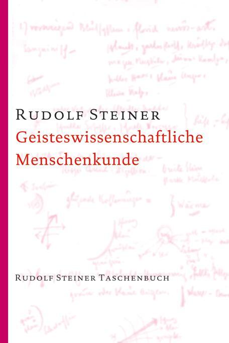 Cover: 9783727466915 | Geisteswissenschaftliche Menschenkunde | 19 Vorträge, Berlin 1908/09