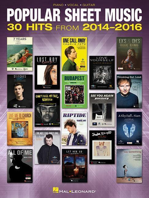 Cover: 9781495069895 | Popular Sheet Music | 30 Hits from 2014-2016 | Hal Leonard Corp | Buch