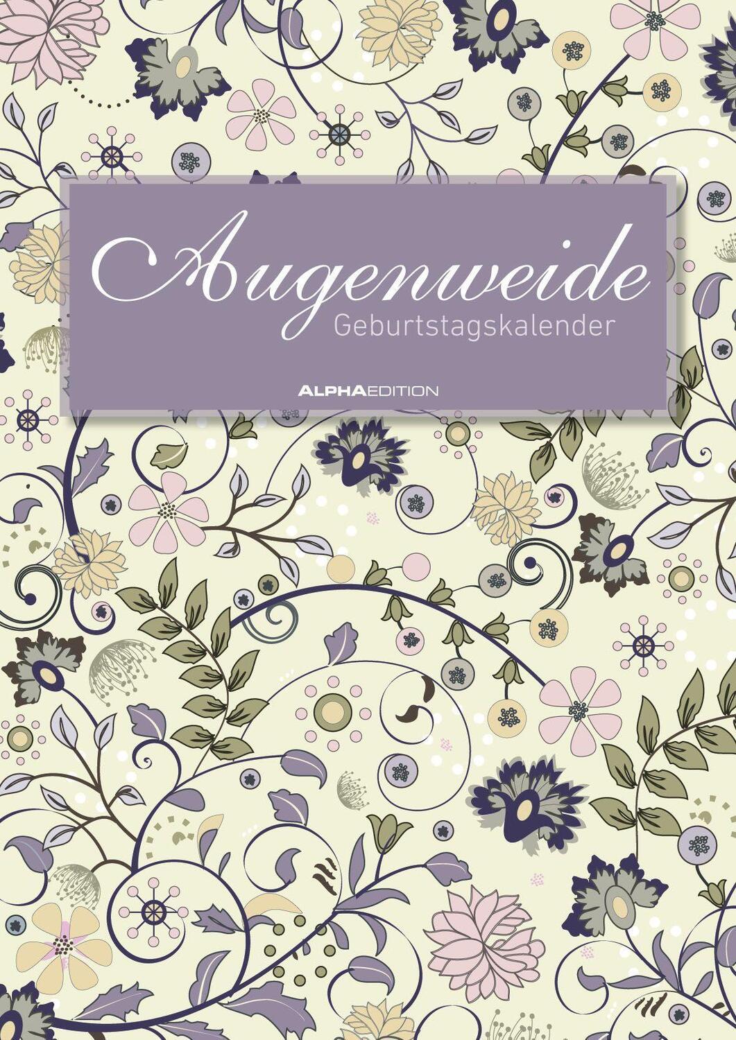 Cover: 9783840737145 | Geburtstagskalender Augenweide immerwährend | Kalender | Deutsch
