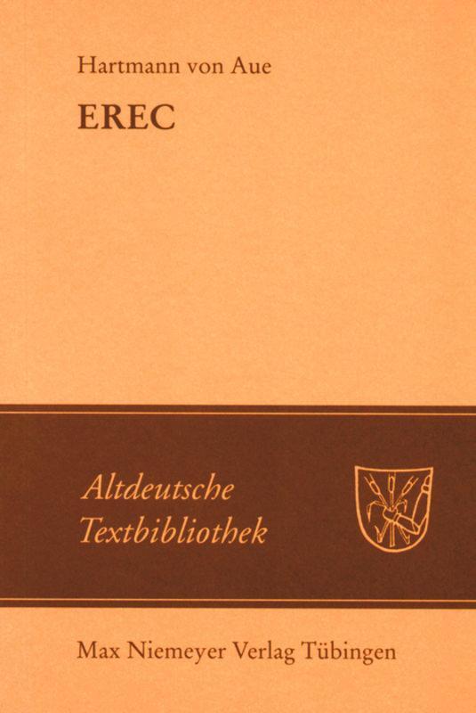 Cover: 9783484201392 | Erec | Hartmann von Aue | Taschenbuch | Altdeutsche Textbibliothek