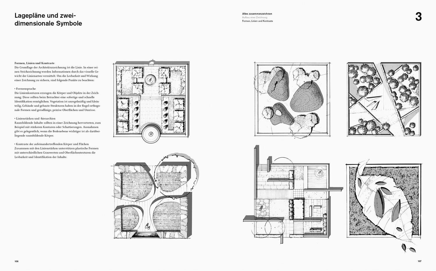 Bild: 9783869228907 | Zeichenlehre für Landschaftsarchitekten | Handbuch und Planungshilfe