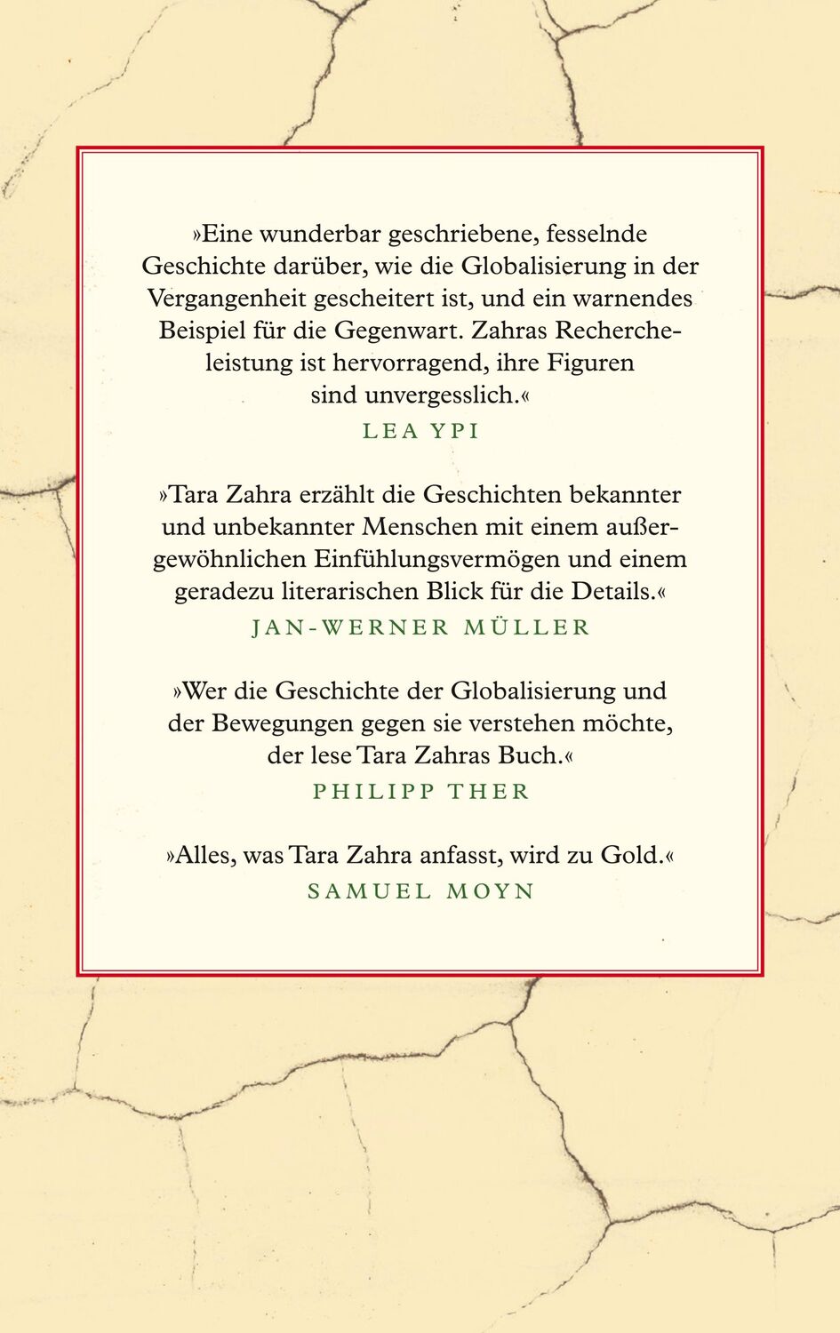 Rückseite: 9783518431801 | Gegen die Welt | Tara Zahra | Buch | 448 S. | Deutsch | 2024