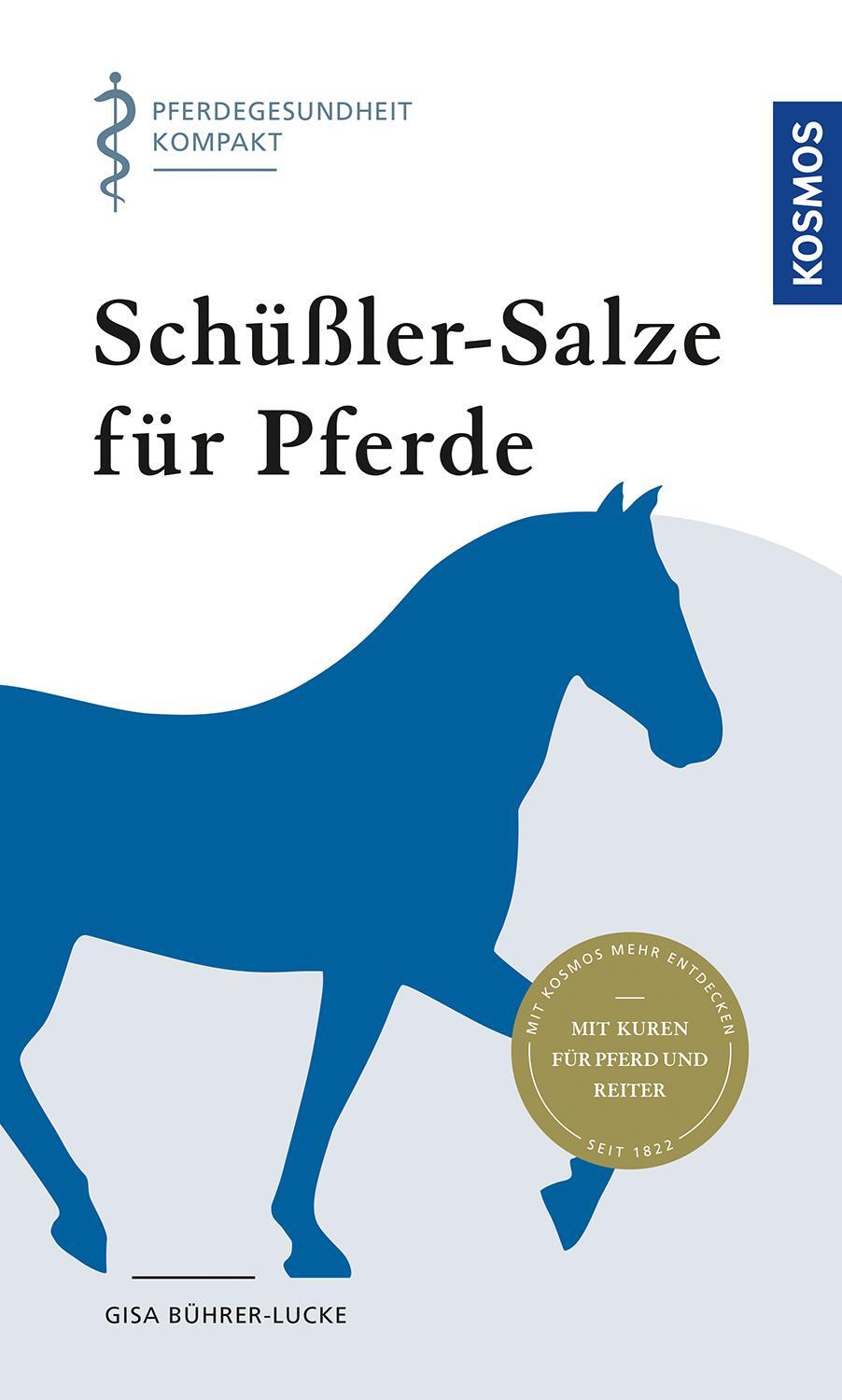 Cover: 9783440164761 | Schüßler-Salze für Pferde | Pferdegesundheit kompakt | Bührer-Lucke