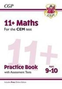 Cover: 9781789081466 | 11+ CEM Maths Practice Book & Assessment Tests - Ages 9-10 (with...