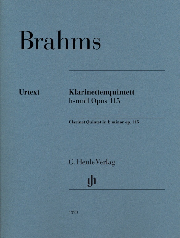 Cover: 9790201813936 | Brahms, Johannes - Klarinettenquintett h-moll op. 115 für...