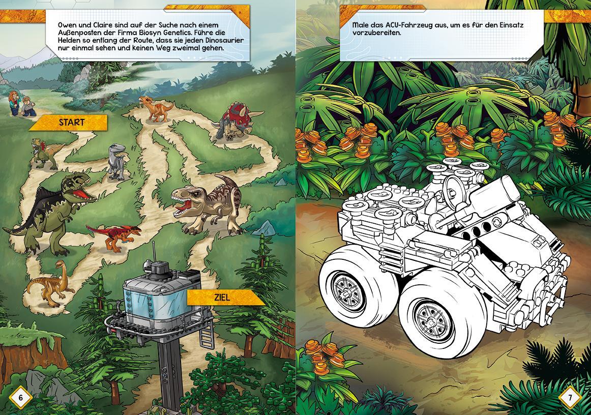 Bild: 9783960807643 | LEGO® Jurassic World(TM) - Abenteuer im Dinosaurierpark | Taschenbuch