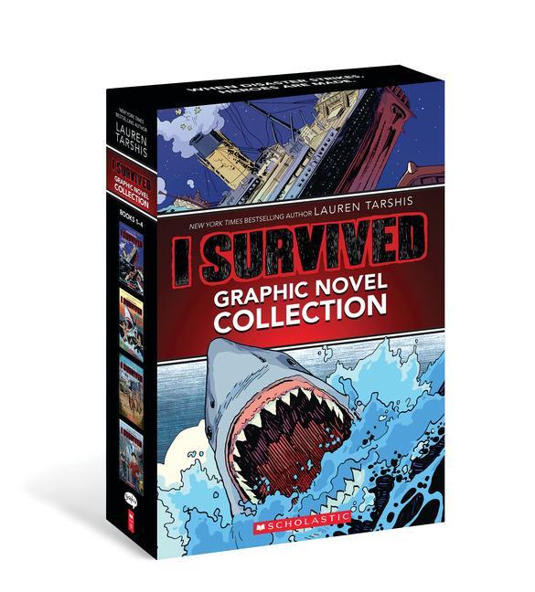 Cover: 9781338787917 | I Survived Graphic Novels #1-4: A Graphix Collection | Lauren Tarshis