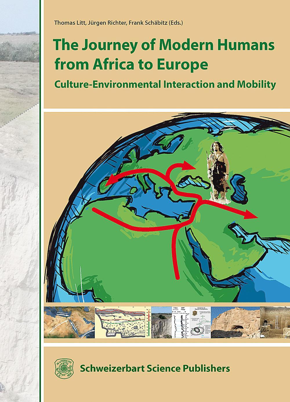 Cover: 9783510655342 | The Journey of Modern Humans from Africa to Europe | Litt (u. a.)