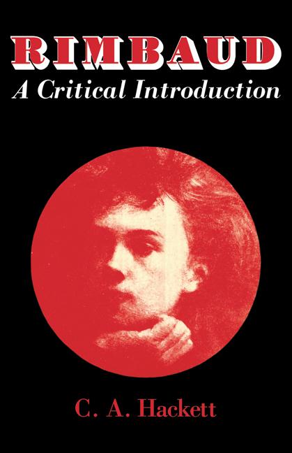 Cover: 9780521297561 | Rimbaud | A Critical Introduction | C. A. Hackett (u. a.) | Buch