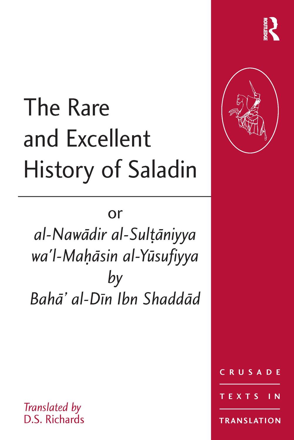 Cover: 9780754633815 | The Rare and Excellent History of Saladin or al-Nawadir...