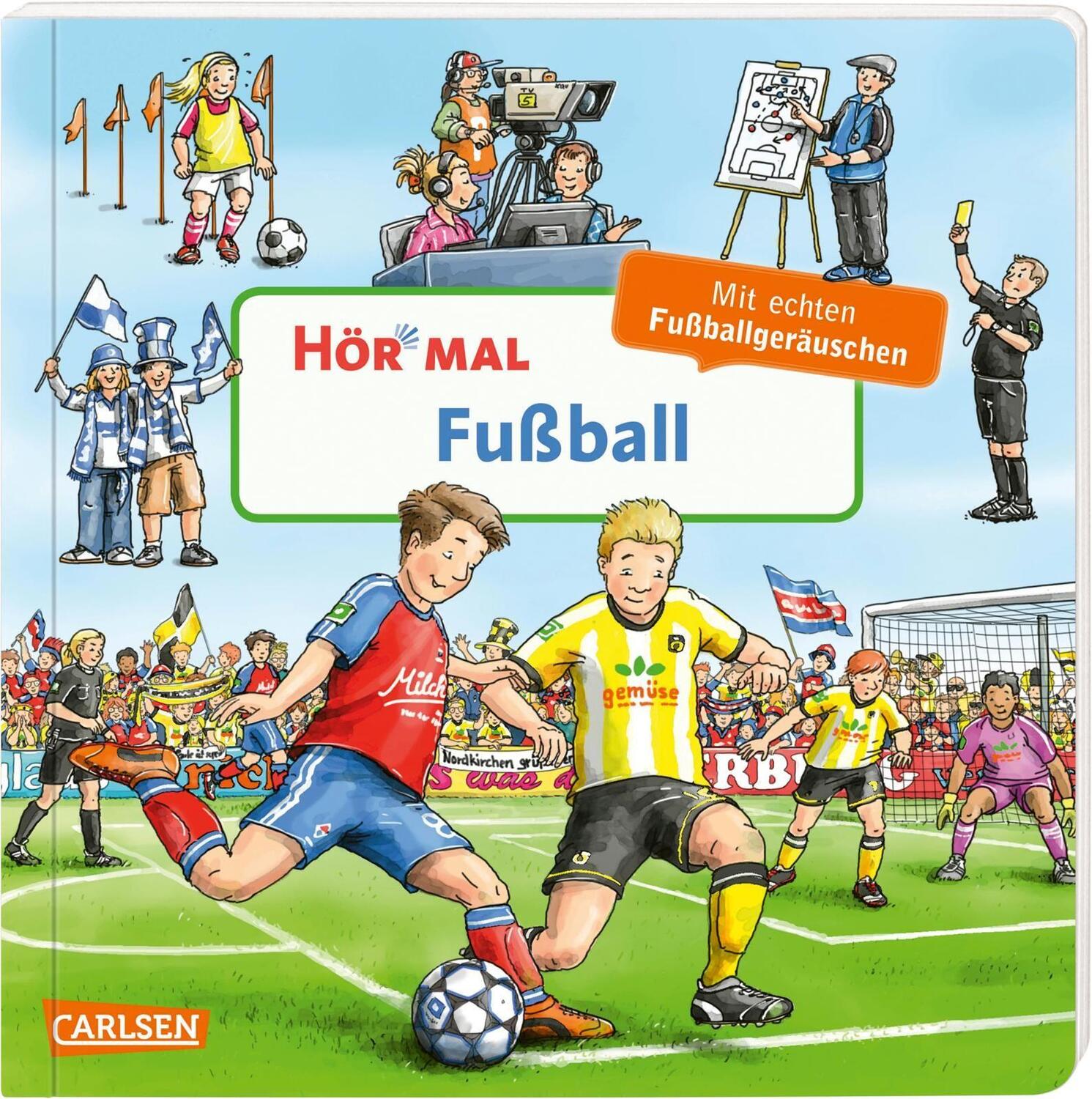 Cover: 9783551251909 | Hör mal (Soundbuch): Fußball | Christian Zimmer | Buch | Deutsch