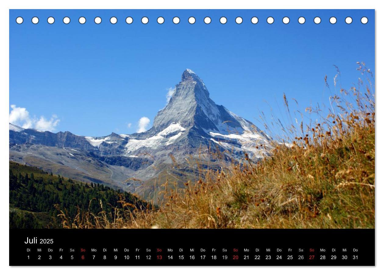 Bild: 9783435716043 | Faszination Matterhorn (Tischkalender 2025 DIN A5 quer), CALVENDO...