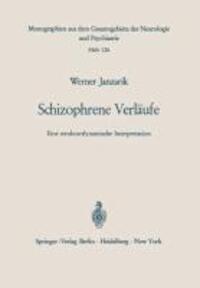 Cover: 9783540042822 | Schizophrene Verläufe | Eine strukturdynamische Interpretation | Buch